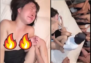 Clip Thùy Dương 2k8 bị 12 anh hấp diêm full không che