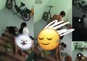 Em gái lớp 7 ôn thi với bạn bị quay lén full không che