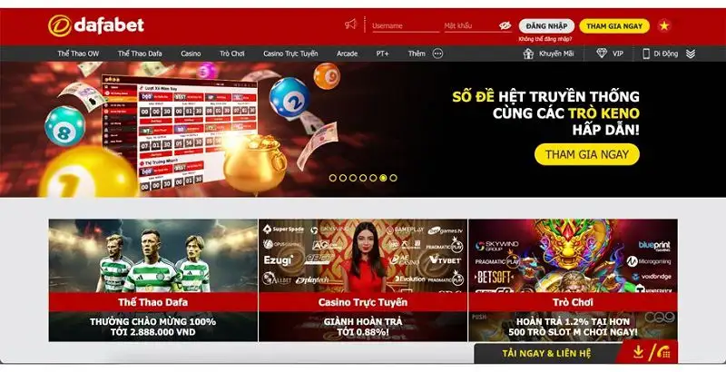 Giới thiệu chung về Dafabet