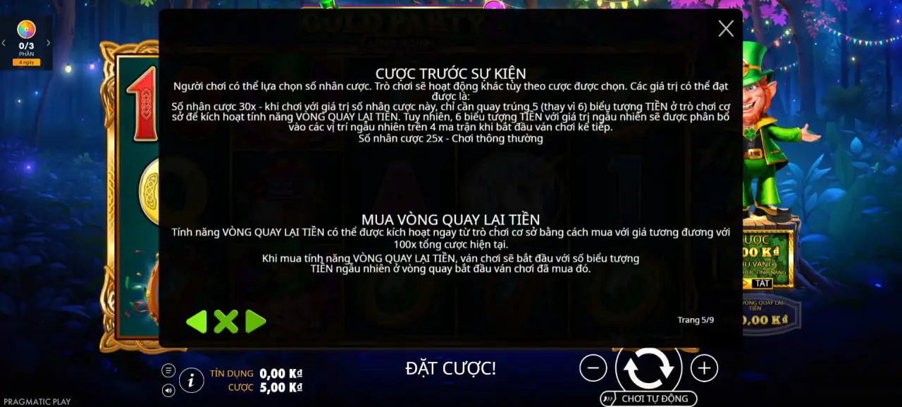 Bí quyết vào bonus