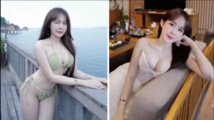 Chi tiết hình ảnh Nữ cơ thủ Lê Tuyết Anh thả dáng nóng bỏng giữa thiên nhiên